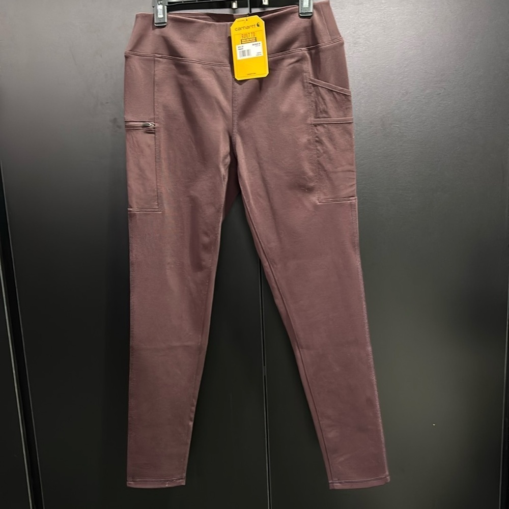 Carhartt Women's Leggings in Mauve Brown